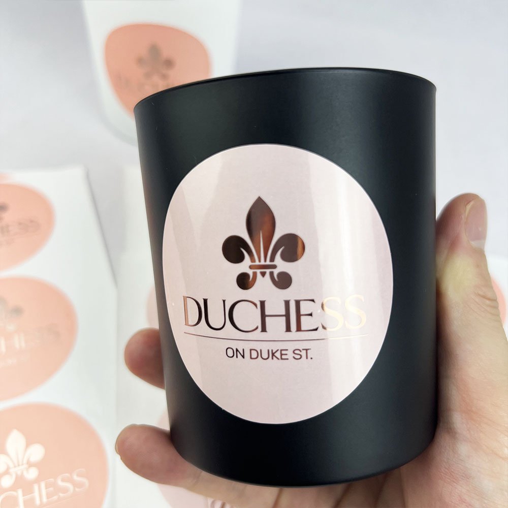 Custom Stickers For Packing label 2024 Hot selling Cosmetics label High Quality Adhesive Waterproof Logo Label PVC