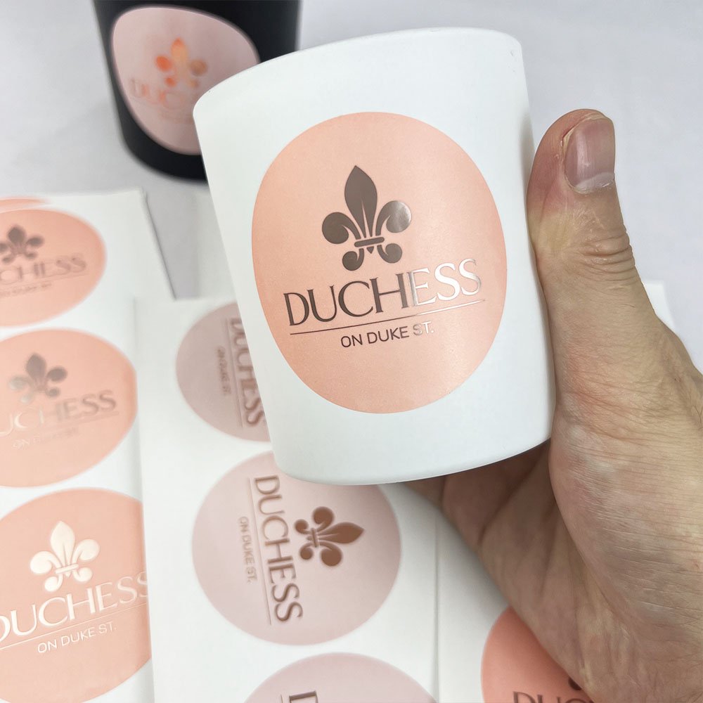 Custom Stickers For Packing label 2024 Hot selling Cosmetics label High Quality Adhesive Waterproof Logo Label PVC