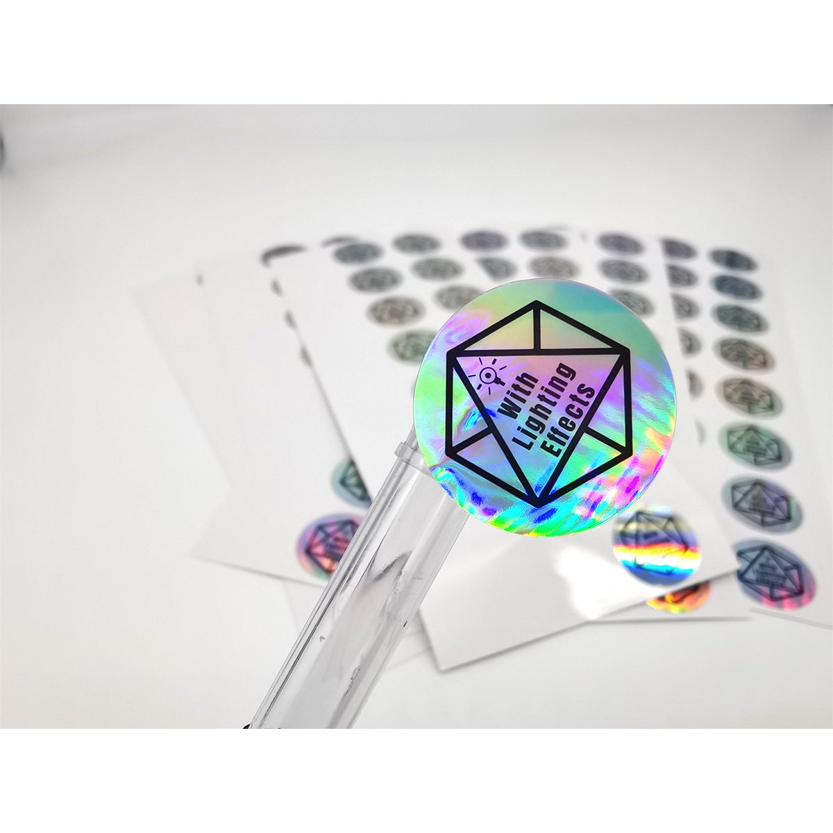 Customize Label Sticker Security Personalized Anti Fake Laser Label Sheet Circle Security Break Seal Stickers Waterproof Vinyl