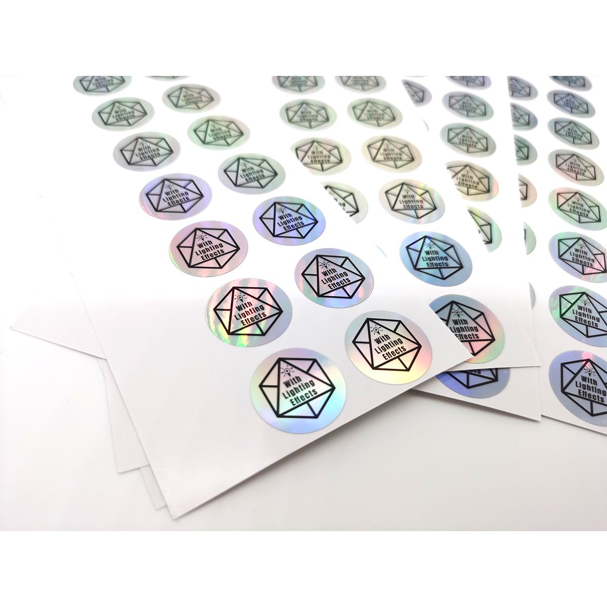 Customize Label Sticker Security Personalized Anti Fake Laser Label Sheet Circle Security Break Seal Stickers Waterproof Vinyl