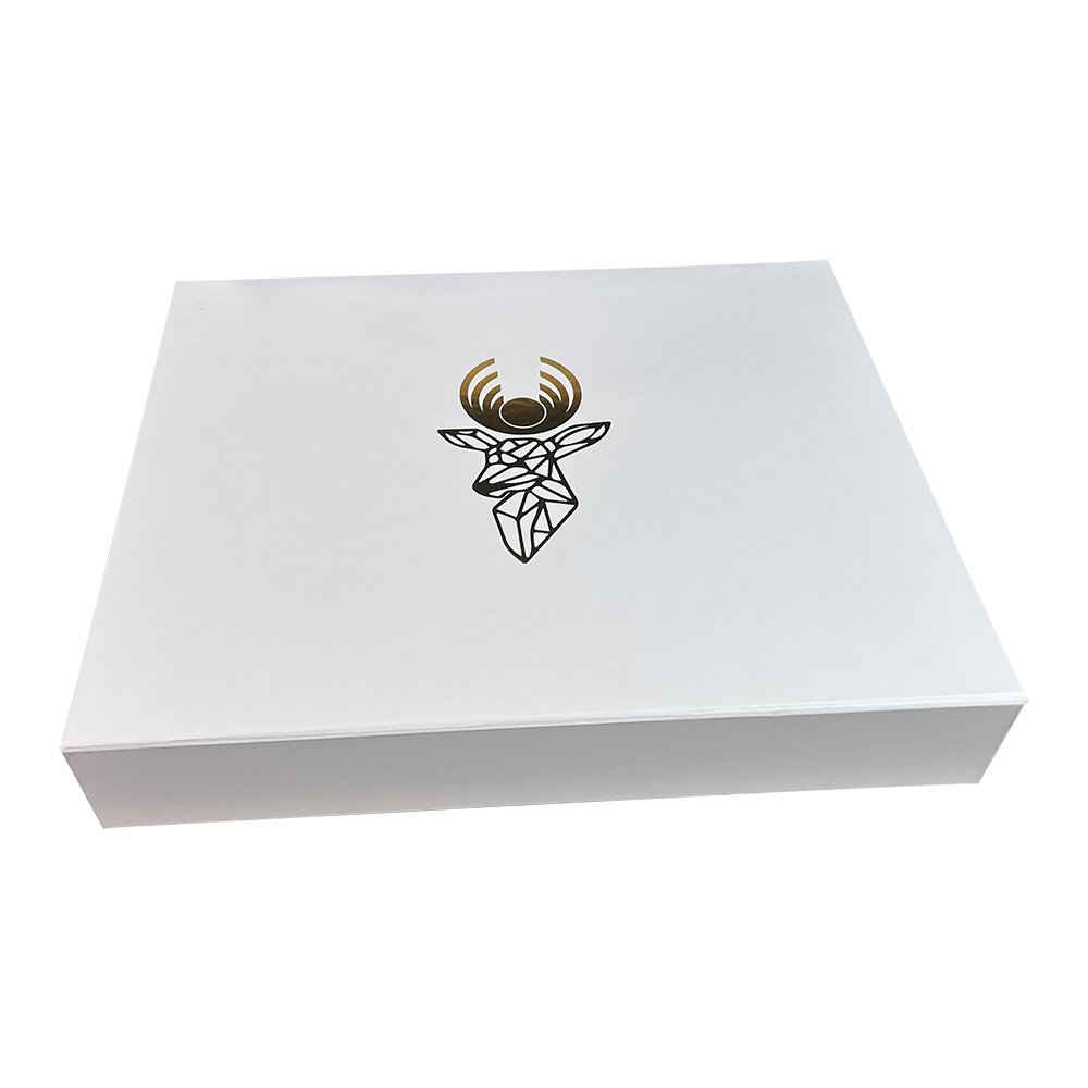 Eco-friendly luxury folding hand made gift box, recyclable paper box, birthday anniversary holiday magnetic gift box