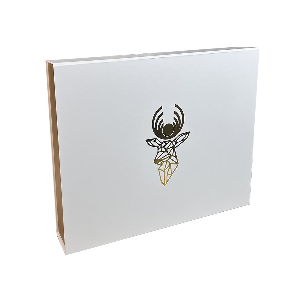 Eco-friendly luxury folding hand made gift box, recyclable paper box, birthday anniversary holiday magnetic gift box