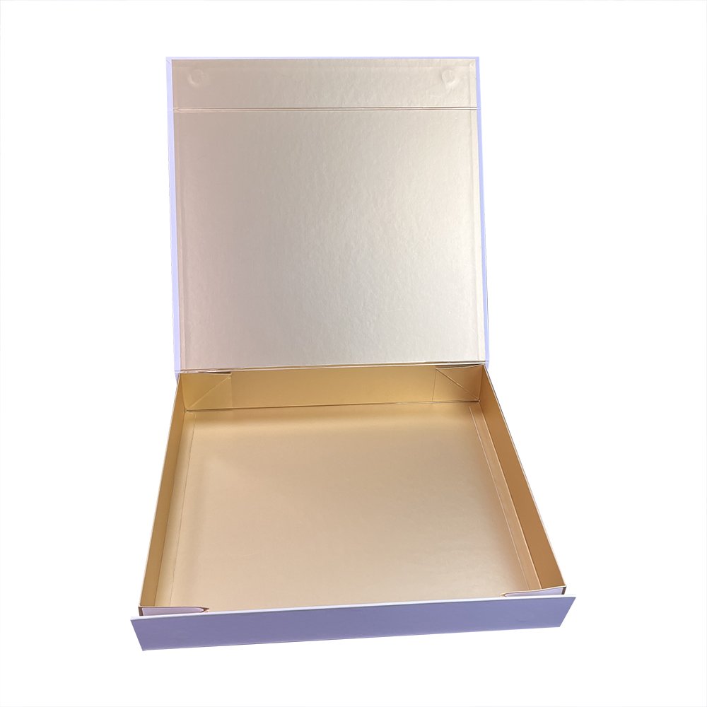 Eco-friendly luxury folding hand made gift box, recyclable paper box, birthday anniversary holiday magnetic gift box