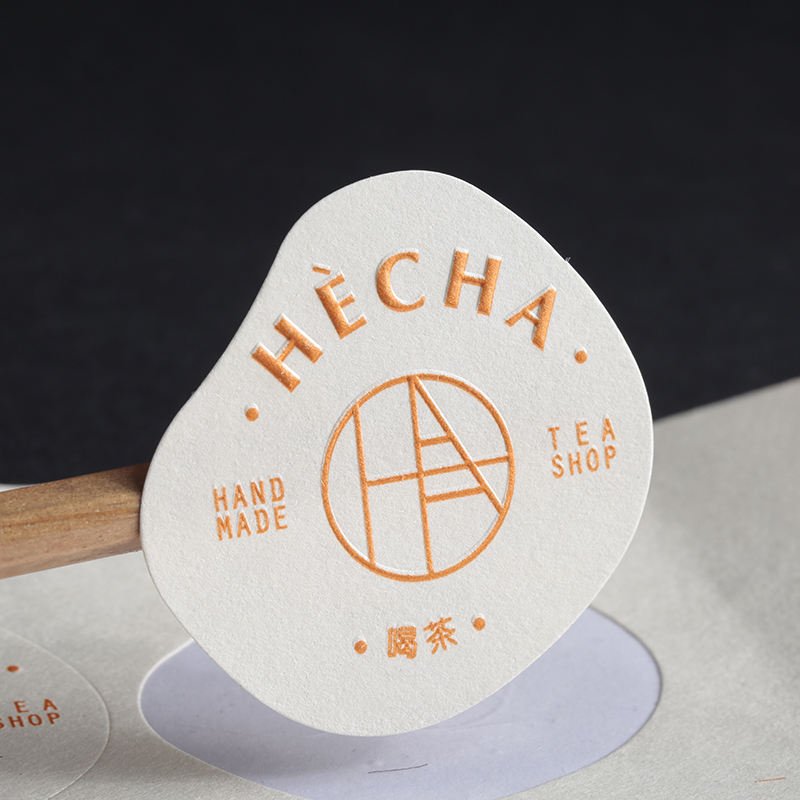 Custom adhesive stickers waterproof candle label durable vinyl for packaging labels for promotions