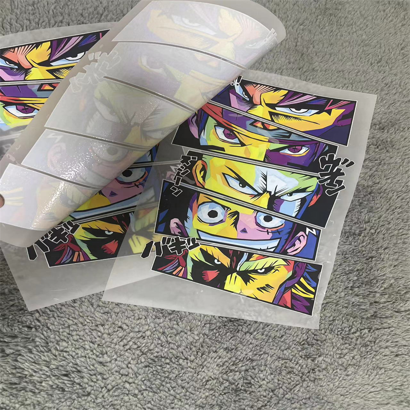 High quality heat transfer vinyl waterproof tshirt printing a1 dtf film for tshirt printing transfer sticker