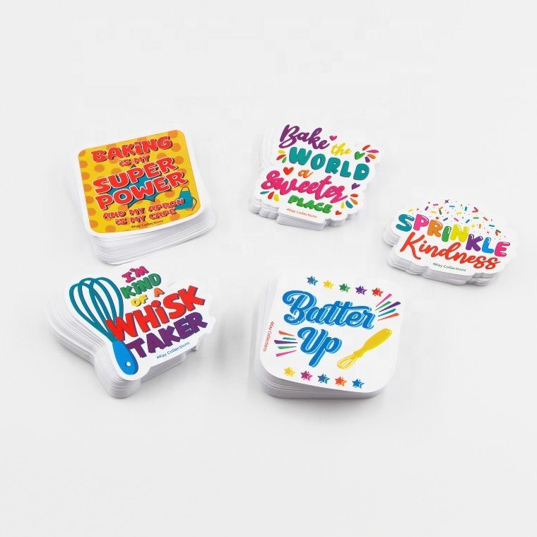 Custom Printing Waterproof Vinyl Stickers Die Cut Label Logo Stickers Adhesive PVC Packaging Labels