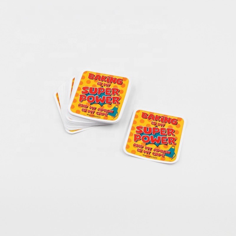 Custom Printing Waterproof Vinyl Stickers Die Cut Label Logo Stickers Adhesive PVC Packaging Labels