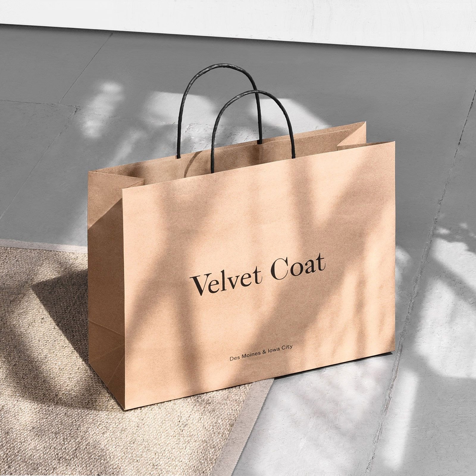 Custom luxury circle die cut handle cloth gift jewelry paper bag custom print logo