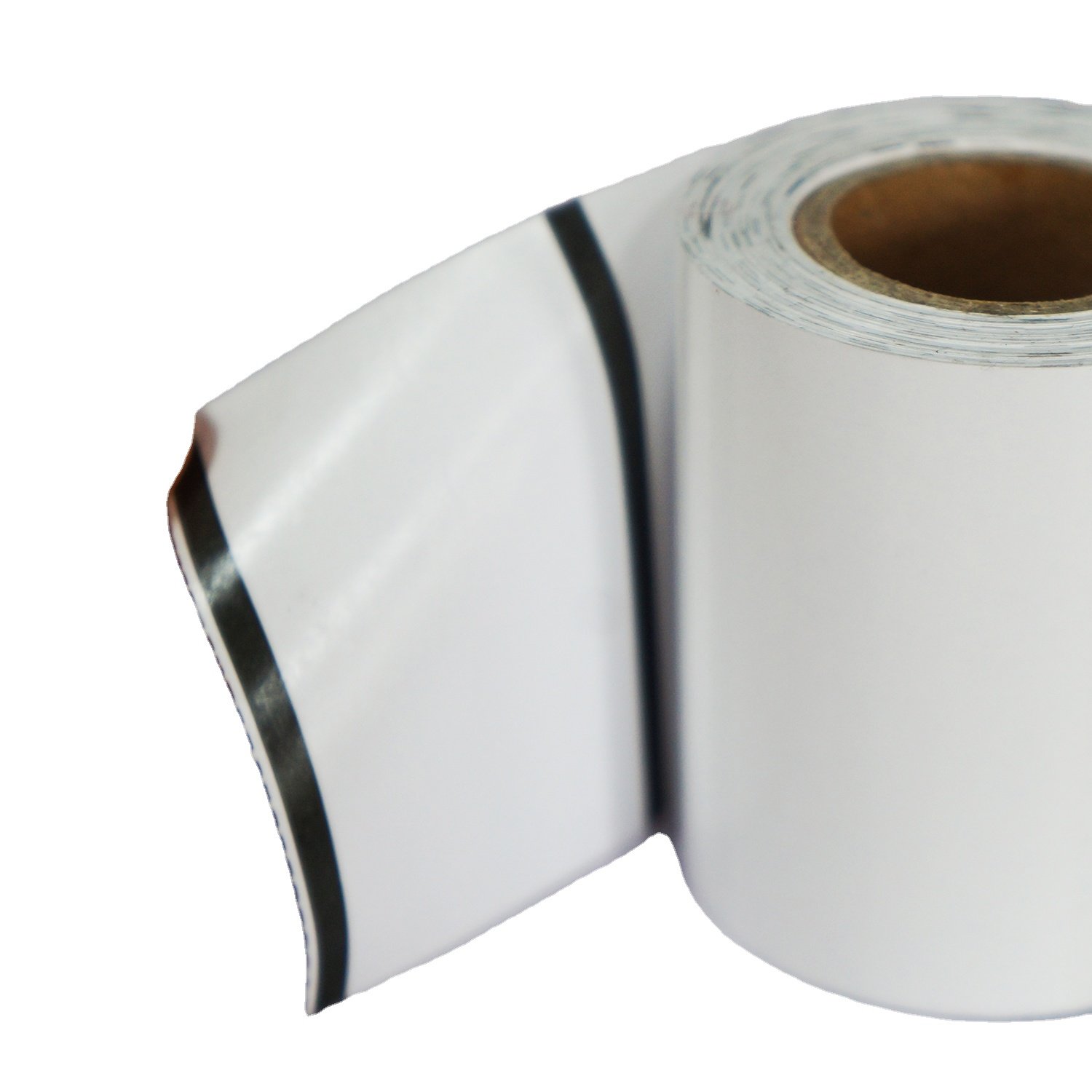 Electronic Scale Liner Free Liner Less Paper Waterproof Supermarket Shelf Label Rolls Label Bar Code Sticker