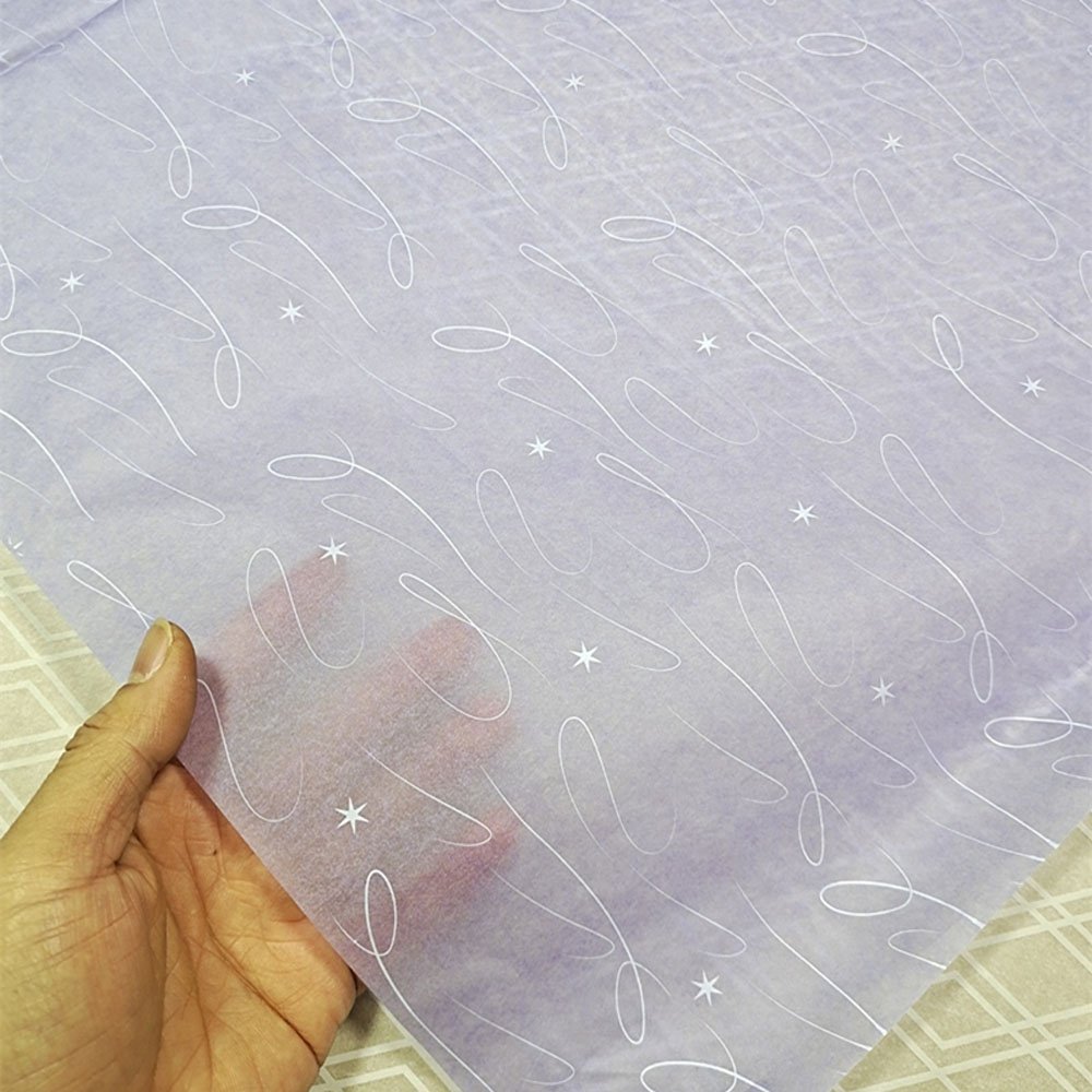 Custom logo printed gift packaging paper with your logo best selling tissue paper white wholesale tissue paper print