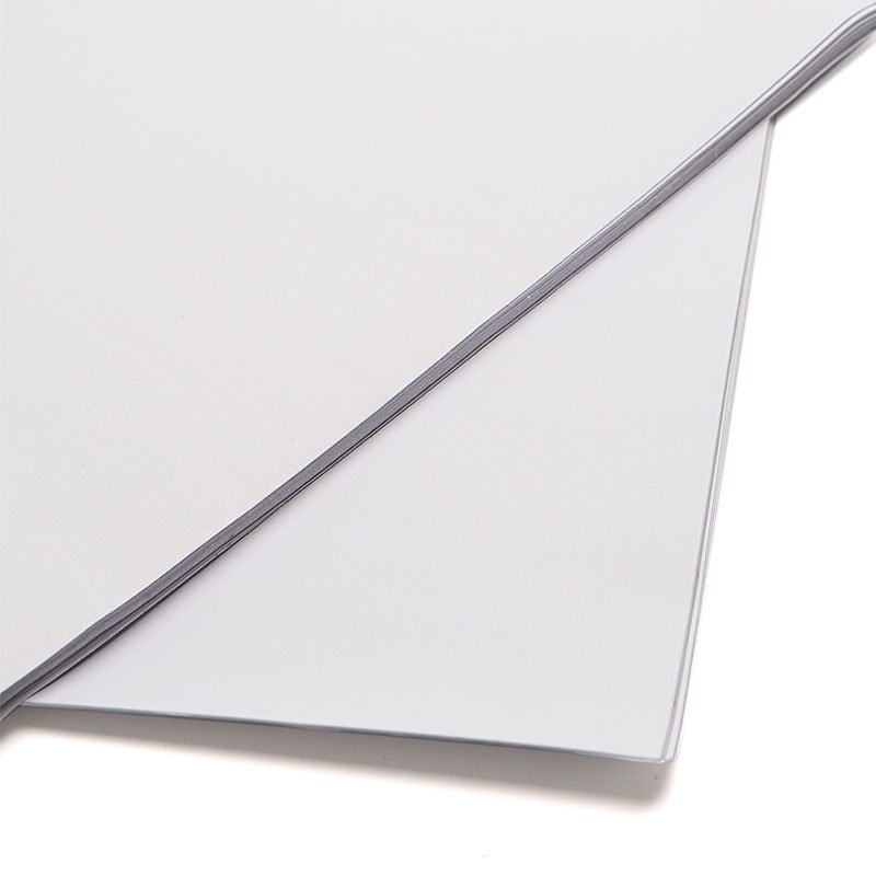 62g sulfuric acid paper 100g white background custom quality craft paper sticker