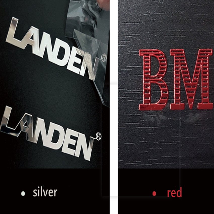 Transfer Sticker Black Logo red Transfer Sticker Package Label Strong Adhesive Waterproof For Skin Care Beauty Product