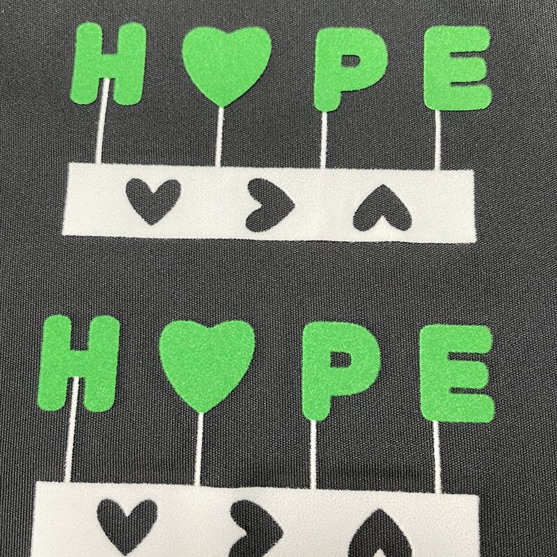 Custom Velvet Printed Label Adhesive Flocking Transfer Printing Logo Sticker