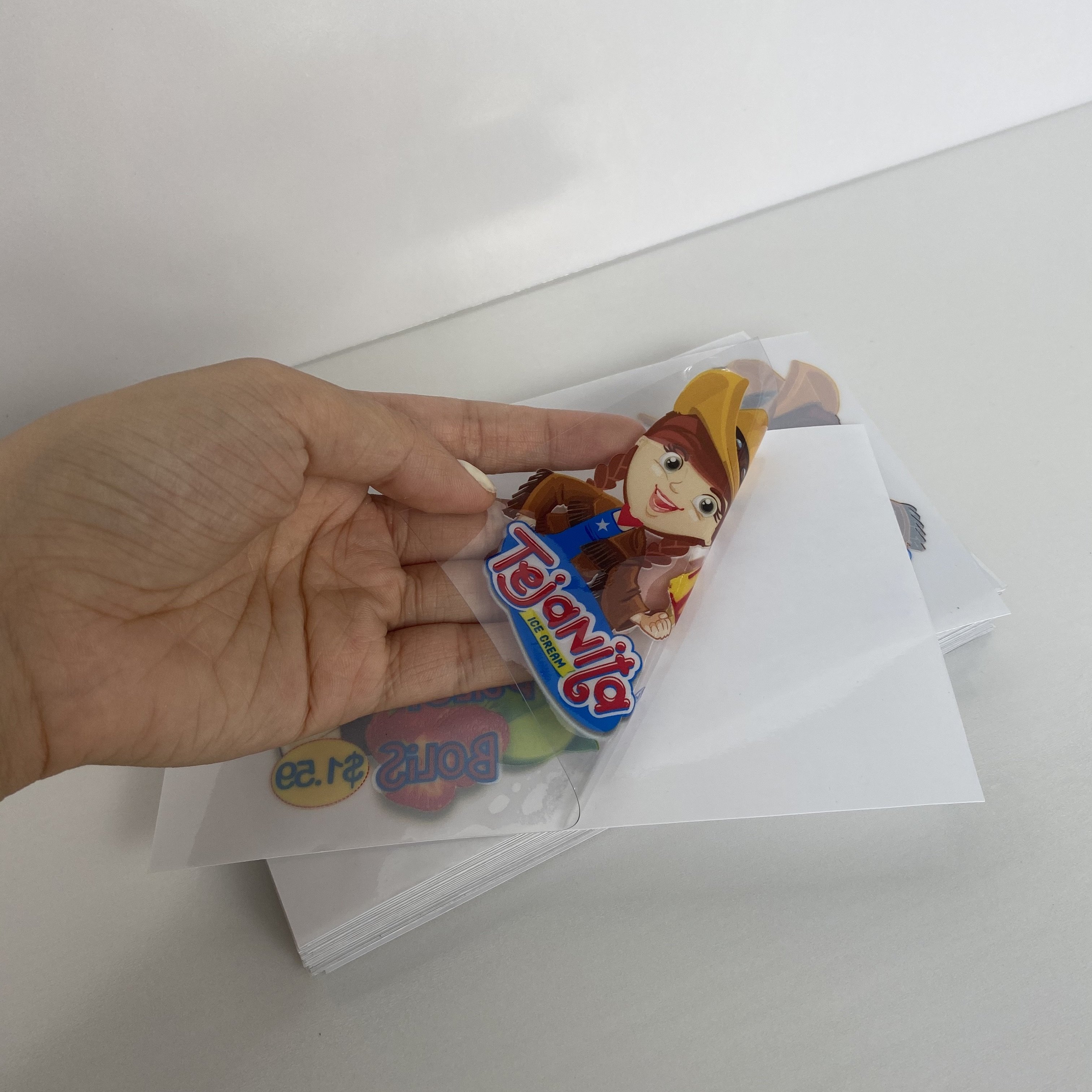 Digital Printing Decal Sticker for Window Glass Storefront Advertising Window Sticker