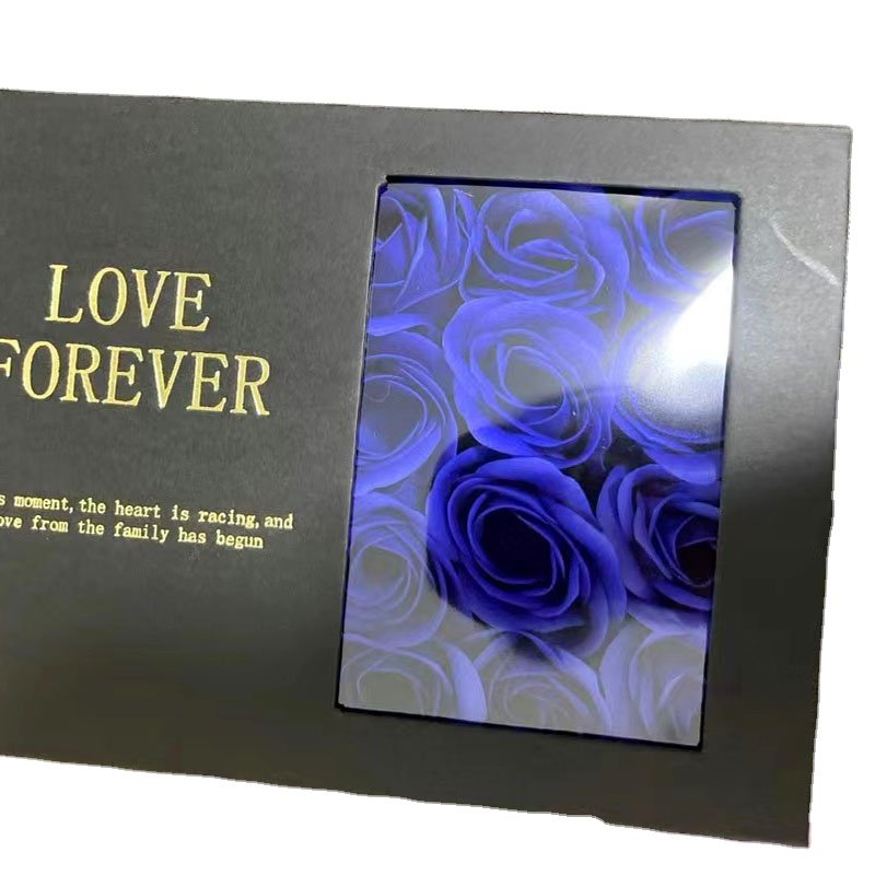 Hot and beautiful Luxury Gift Box Packaging Cardboard Paper Floral Roses Gift Boxes Round Paper Flower Box For Flowers FlowerBag