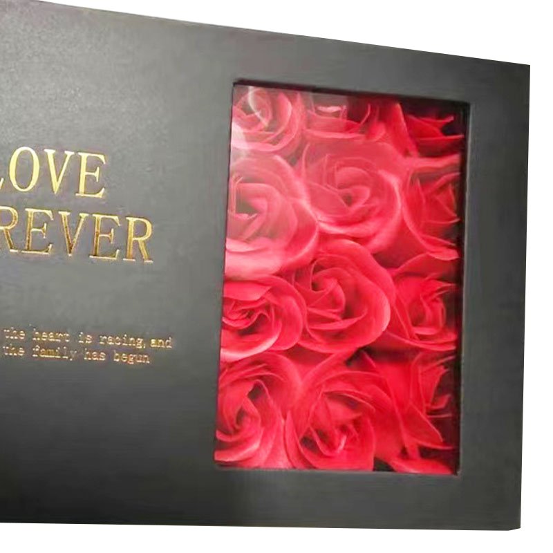 Hot and beautiful Luxury Gift Box Packaging Cardboard Paper Floral Roses Gift Boxes Round Paper Flower Box For Flowers FlowerBag