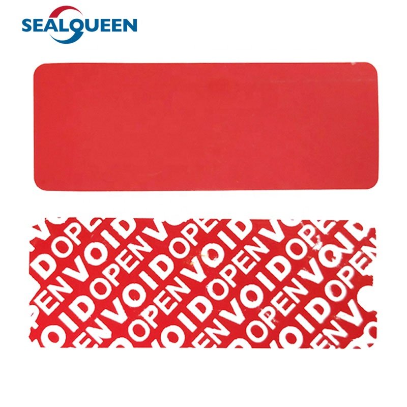 Packing Sticker VOID custom Security Seal Label Tamper Evident Security Packaging Label