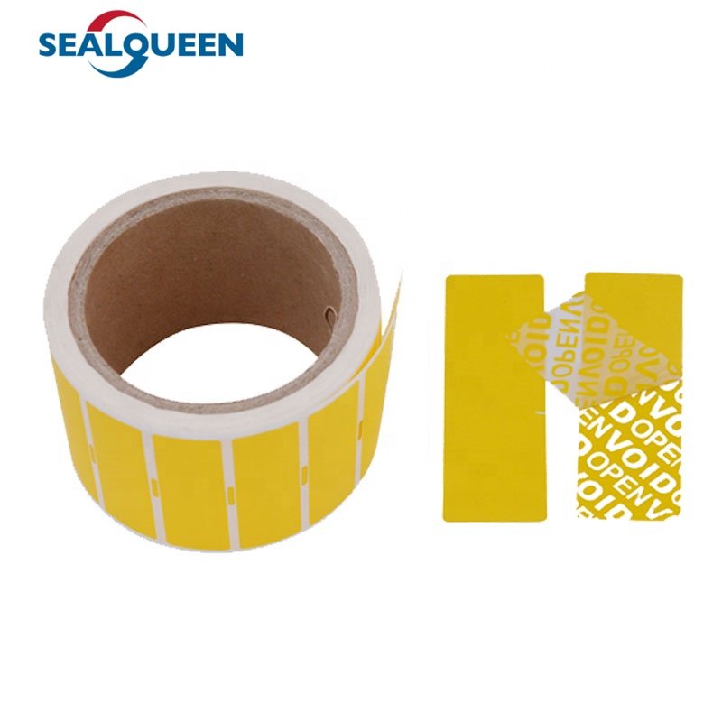 Packing Sticker VOID custom Security Seal Label Tamper Evident Security Packaging Label