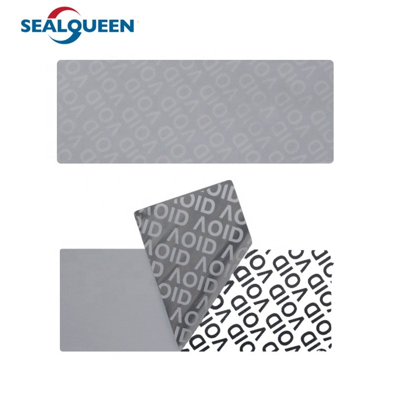 Packing Sticker VOID custom Security Seal Label Tamper Evident Security Packaging Label