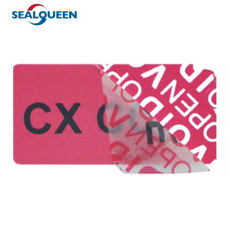 Packing Sticker VOID custom Security Seal Label Tamper Evident Security Packaging Label