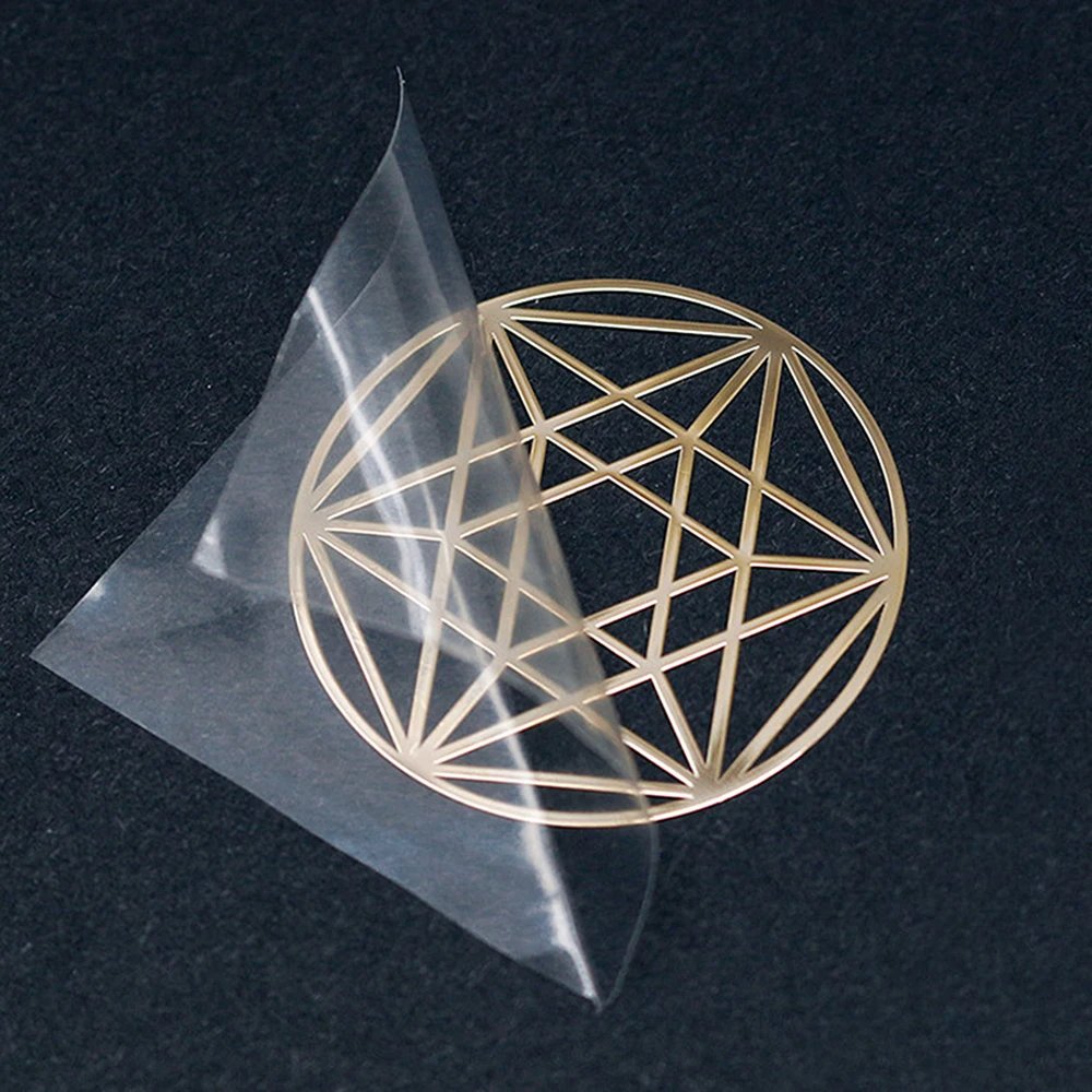 Custom Logo Printed Uv Transfer Transparent Metal Nickel 3D Sticker Self Adhesive Luxury Heat Gold Nickel Sticker Logo Label