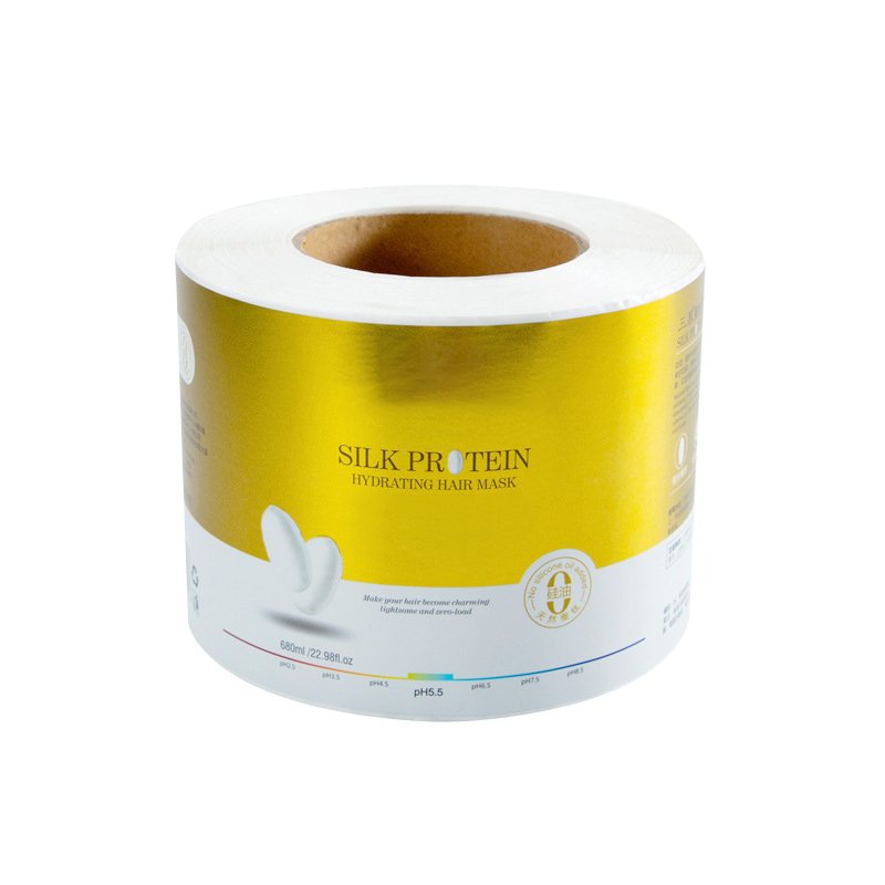 UV Printed Custom Glossy BOPP Vinyl Sticker Cosmetic Brands Business Logo Label Design Skincare Products Perfume Adhesion
