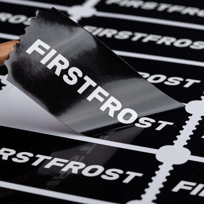 Business Stickers Customized Label Printing Vinyl Waterproof Sticker Supplier For Package