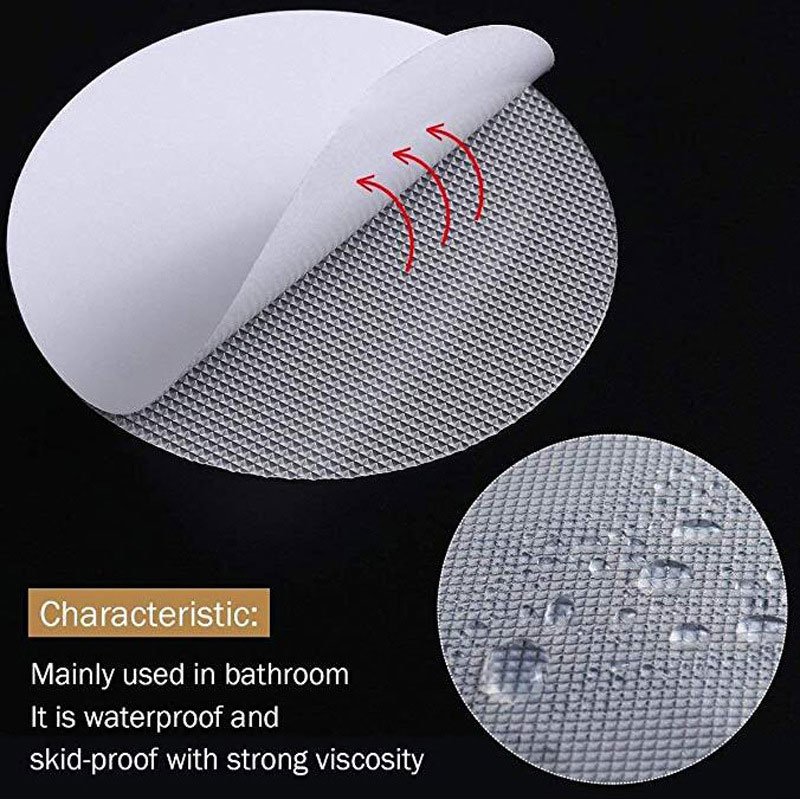 Hot sales Bathroom anti slip sticker PEVA pattern wave shaped staircase bathtub anti slip strip