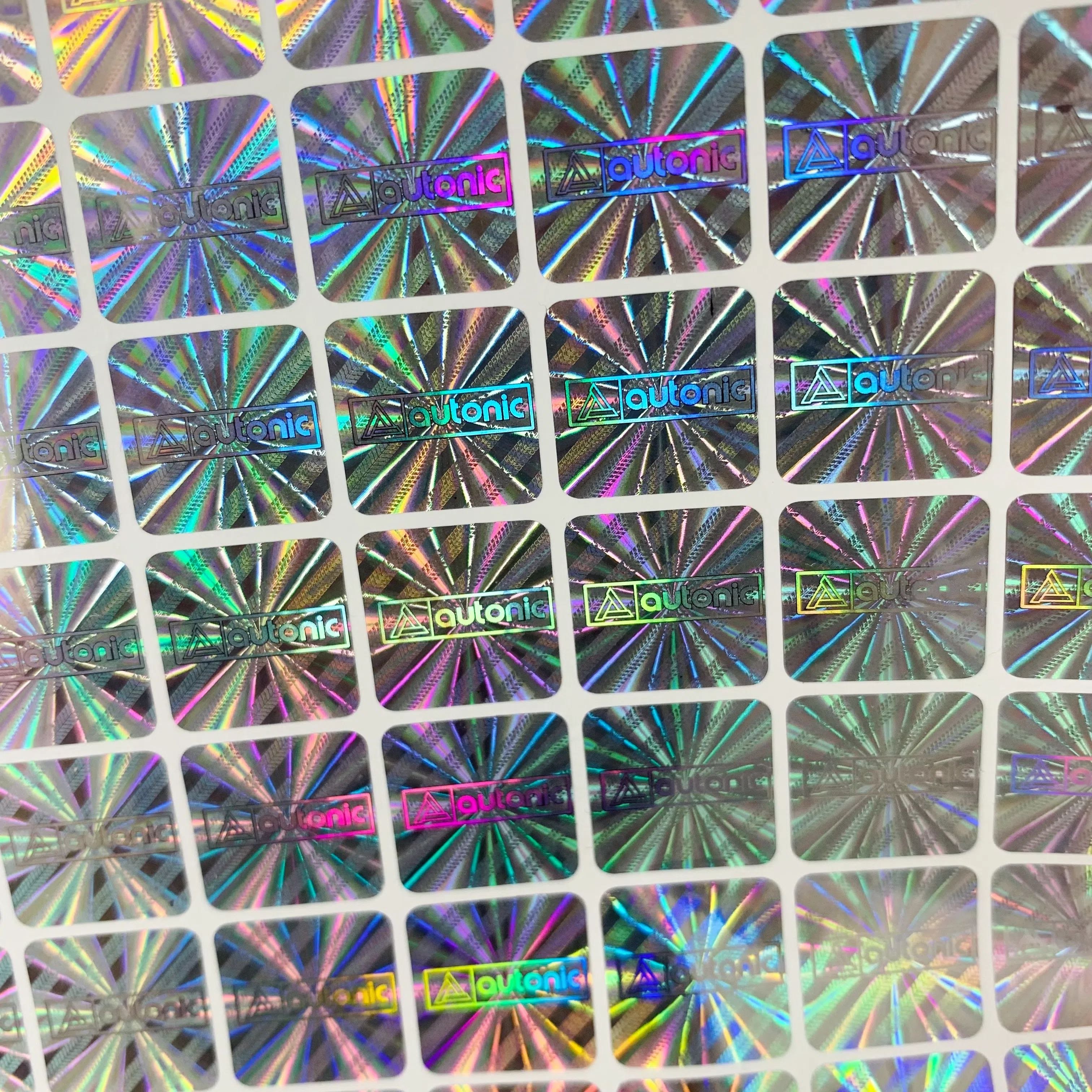 3d stickers custom logo Custom Hologram Stickers Warranty Holographic Packaging Stickers Security Labels