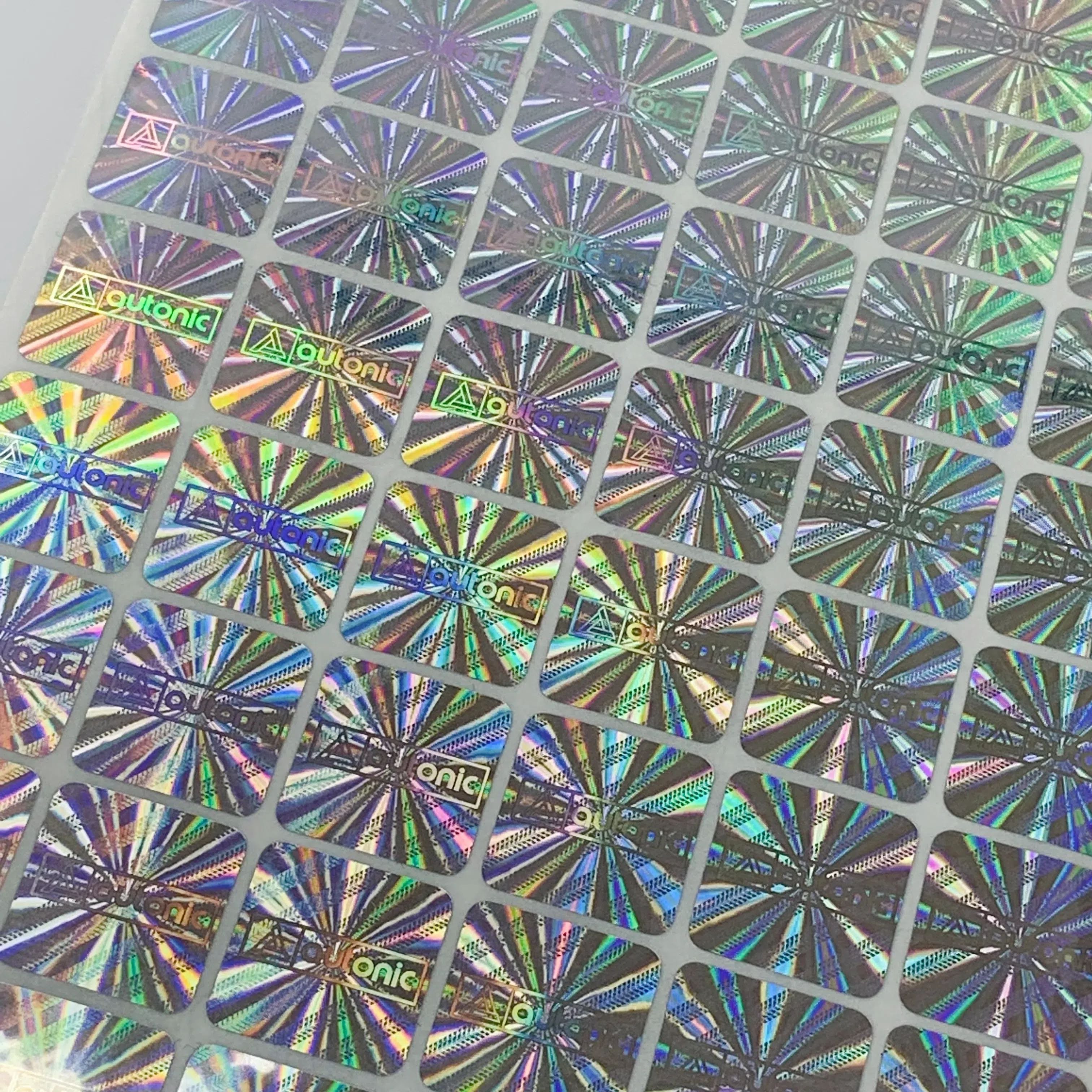 3d stickers custom logo Custom Hologram Stickers Warranty Holographic Packaging Stickers Security Labels