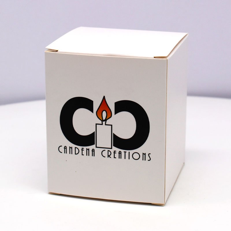 Custom Paper Luxury Logo Cardboard Candle Gift Packaging Card Folding Box