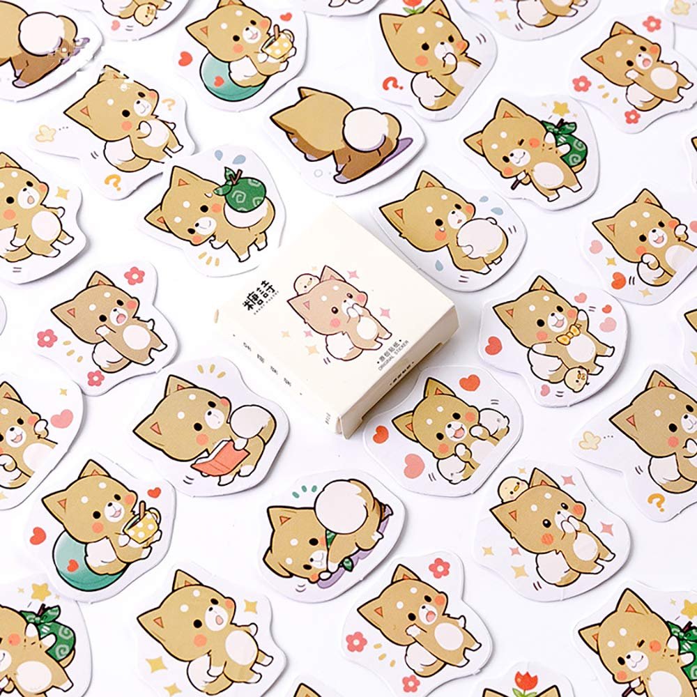 Small cute cat stickers Decorate diary notebook photo album laptop phone case stickers