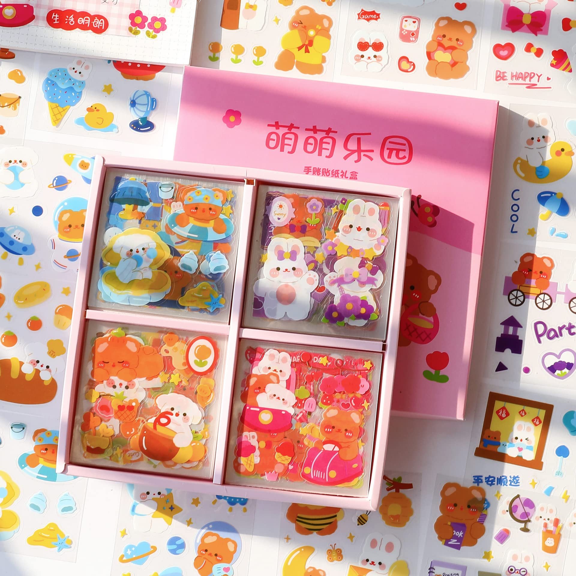 Small cute cat stickers Decorate diary notebook photo album laptop phone case stickers