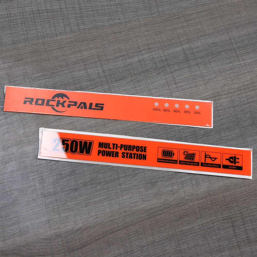 Custom Self-adhesive Lexan Label Sticker