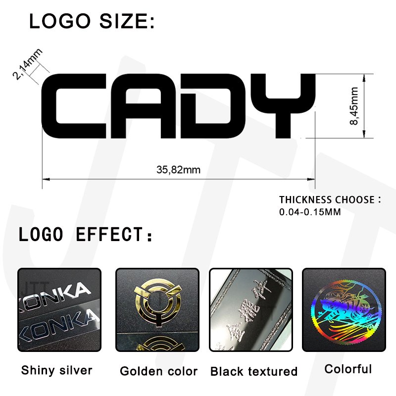 Custom gift crafts label waterproof self adhesive logo labels sticker for luxury jewelry drawer gift box sticker