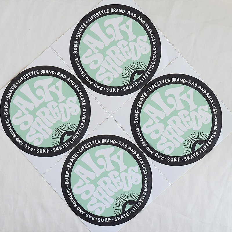 customized plastic waterproof synthetic paper adhesive labels manufacturers printing logo round circle vinyl die cut stickers