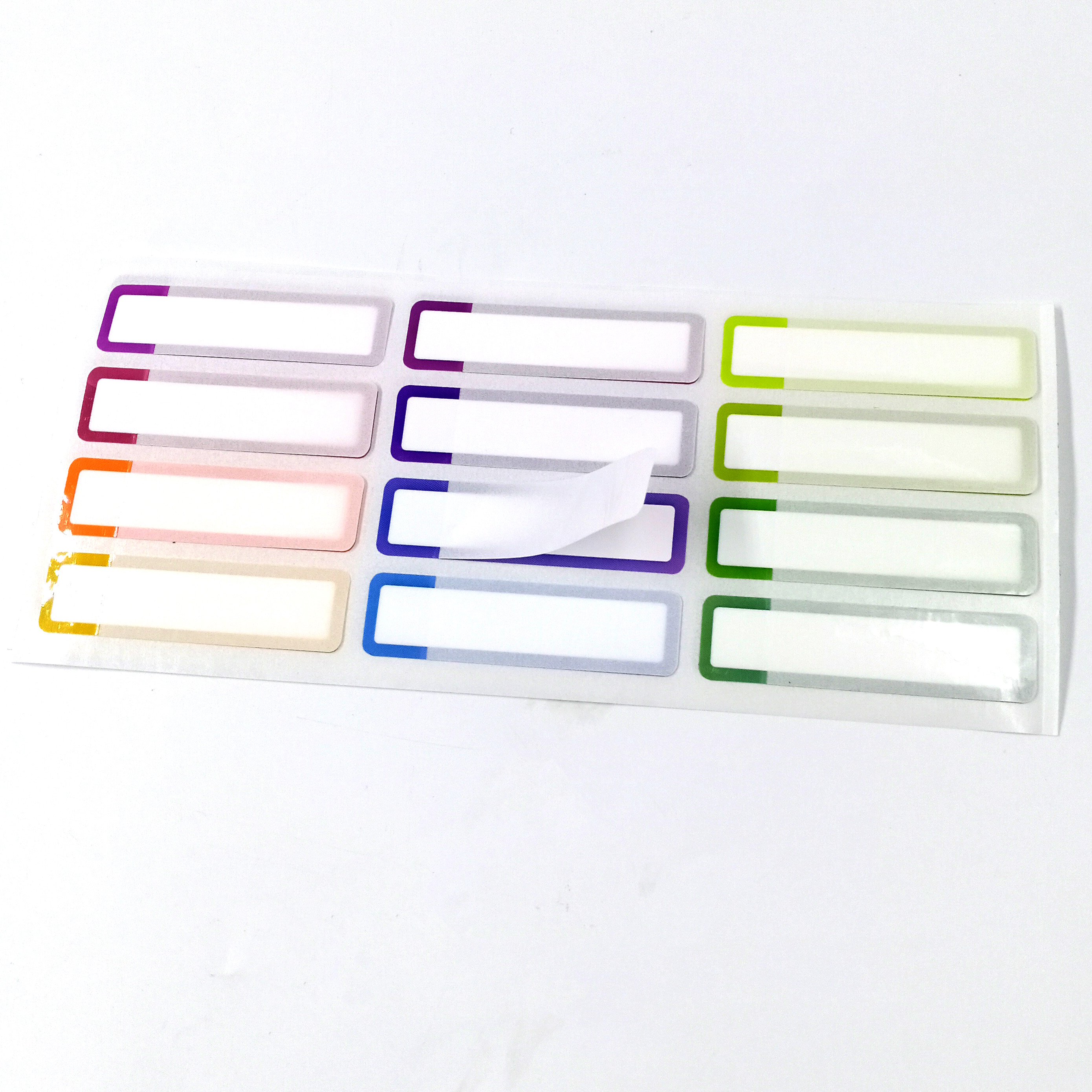 Custom Adhesive Label Print Service Personalized Cartoon Name Sticker Label