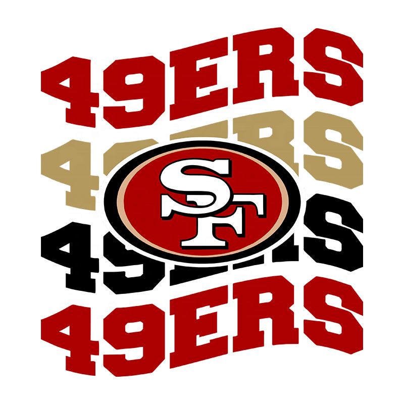 Hot sale of new products Strong viscosity nfl logo heat transfers printing for fashion t shirts vinyl transfer sticker