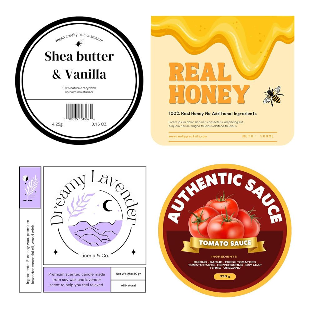 Custom Stickers And Labels Sticker Logo Stickers Label For Packaging Label