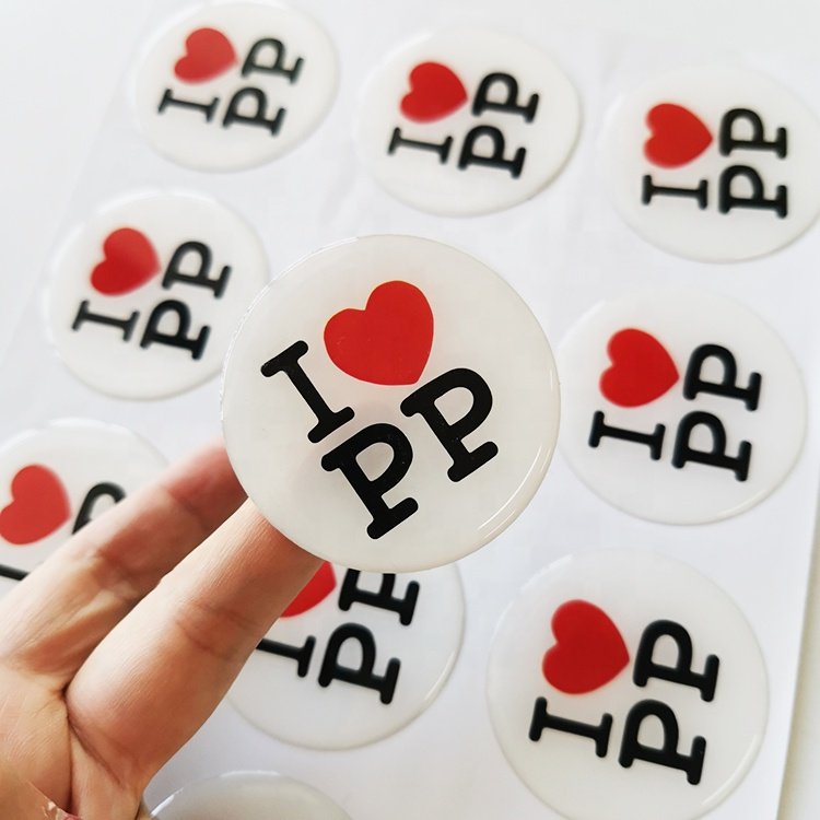 High Quality Custom labels Printing Customized clear Gel Car Logo Sticker 3d Soft Epoxy Resin Dome sticker