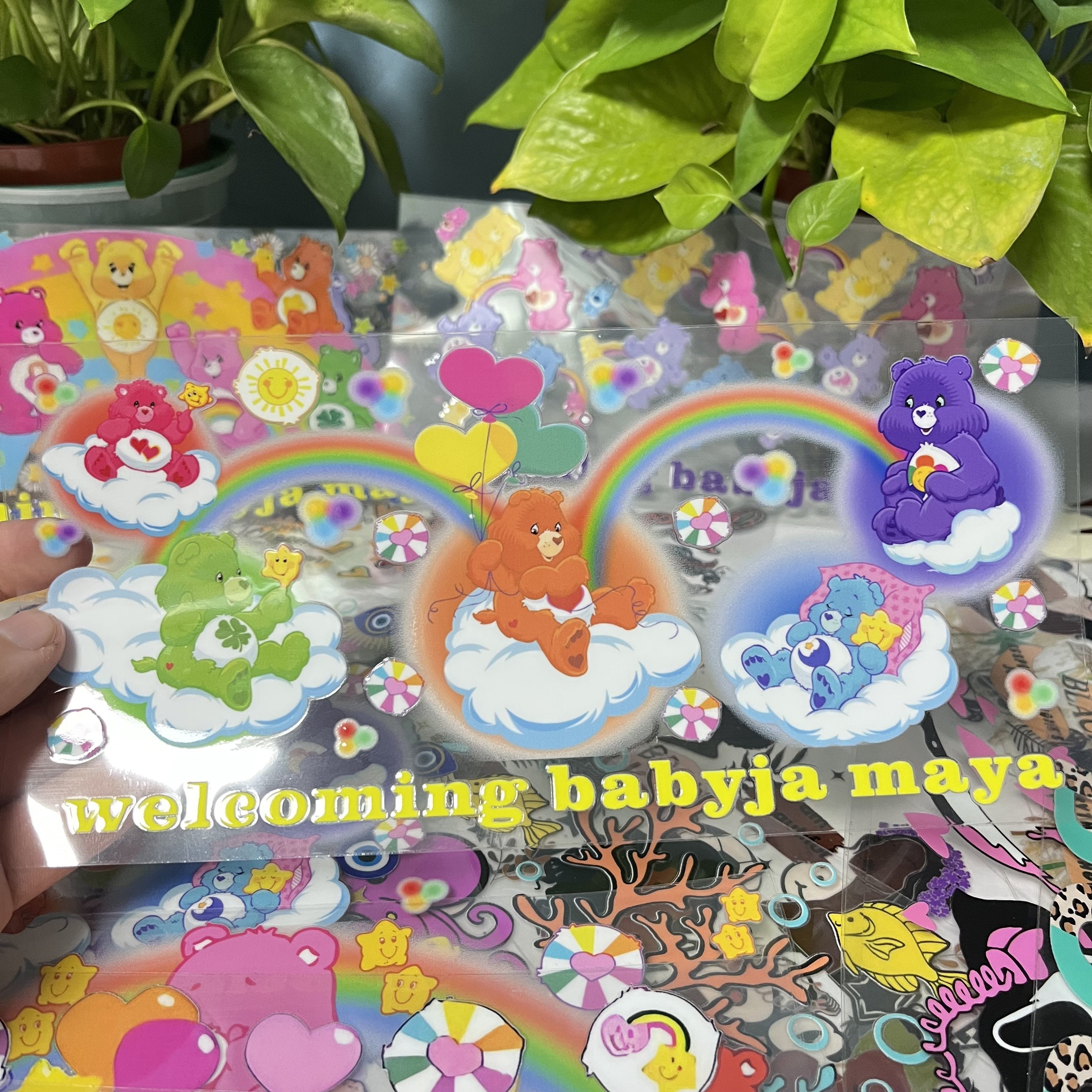 nice price custom Fashion Waterproof 3D Transfer Stickers Logo UV DTF Cup Wrap Transfers Fall Label uv dtf cup wraps transfers