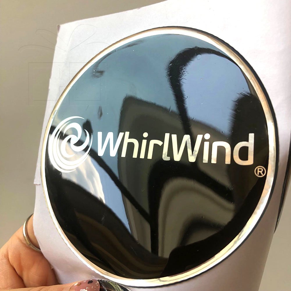 Custom Logo Printing Flexible Crystal Resin Dome 3d Epoxy Clear Sticker