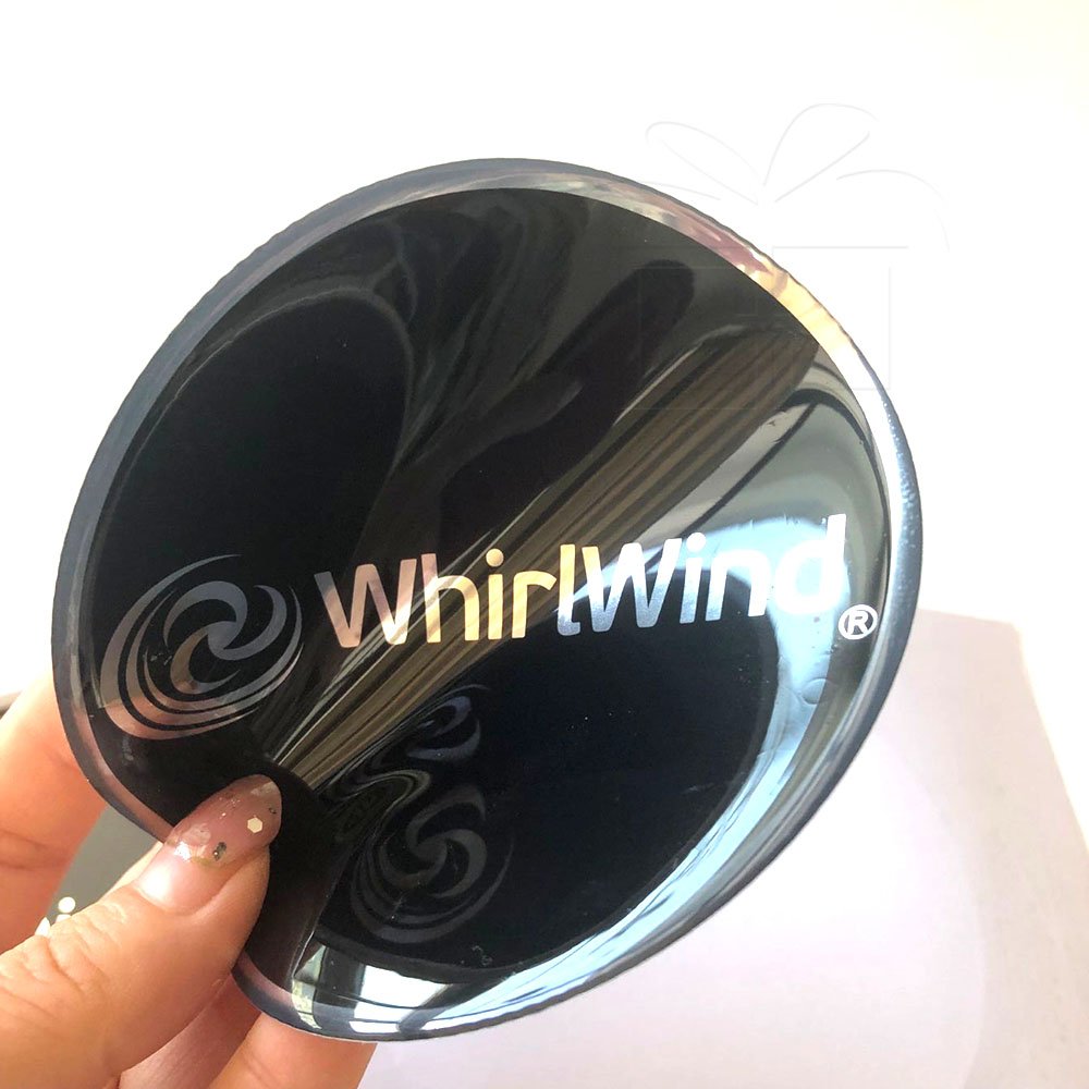 Custom Logo Printing Flexible Crystal Resin Dome 3d Epoxy Clear Sticker