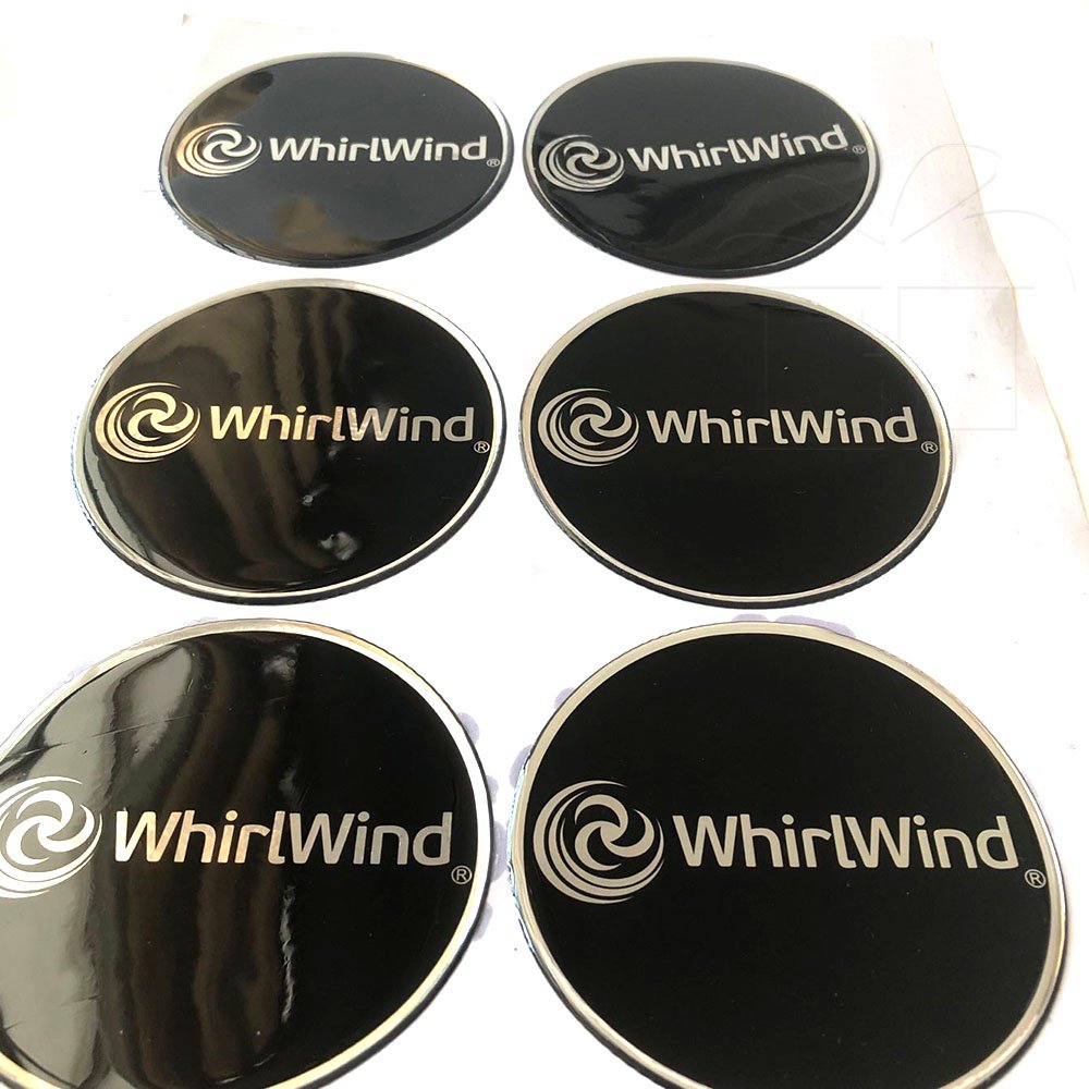 Custom Logo Printing Flexible Crystal Resin Dome 3d Epoxy Clear Sticker
