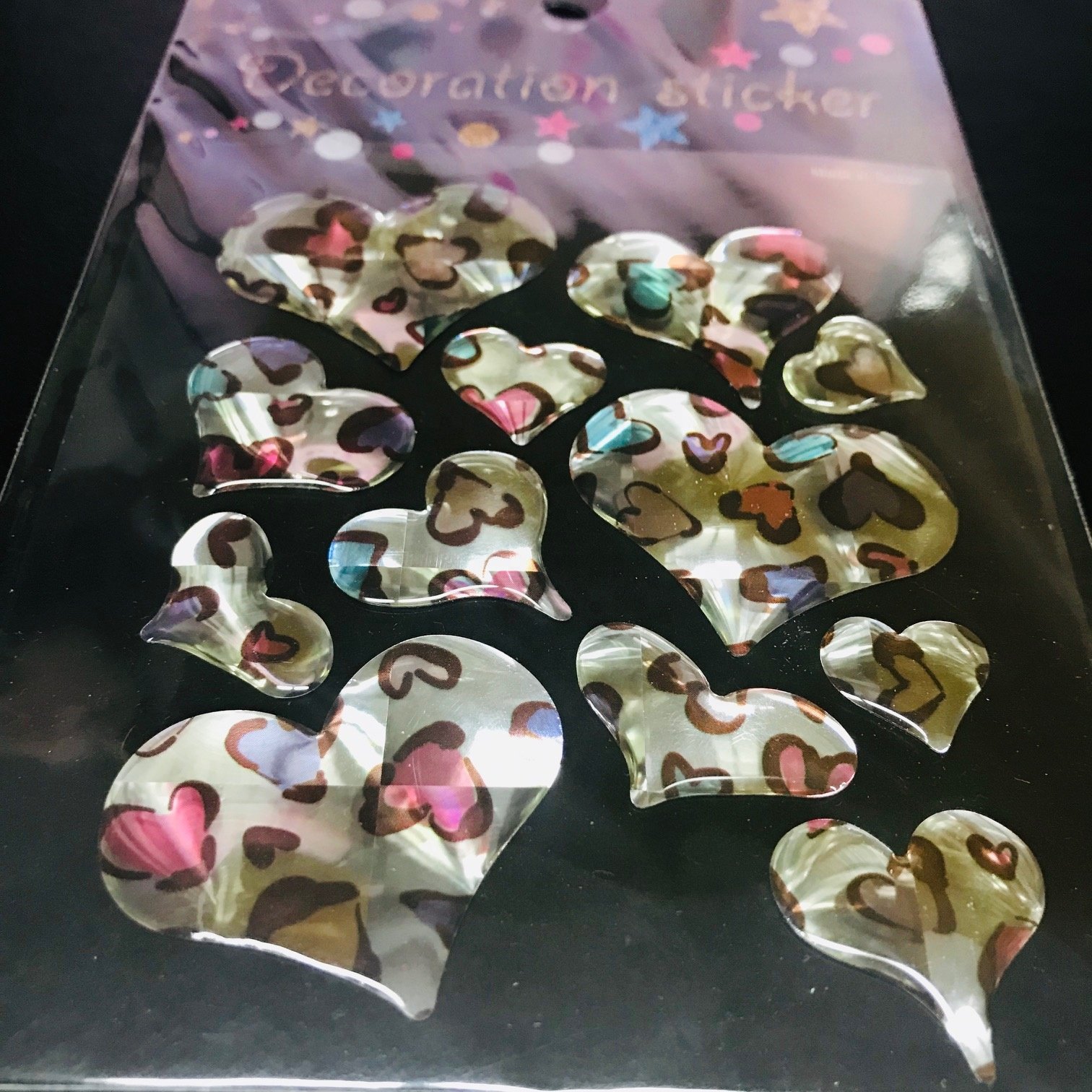 High quality Lens Laser Decoration Sticker with Disney & NBCU audited factory