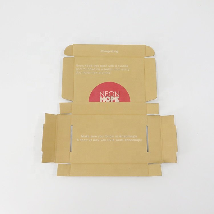 Factory Cheap Recycled Brown Corrugated Cardboard Custom Shipping Carton Packaging Box With Plain Kraft Gift Mailer Boxes