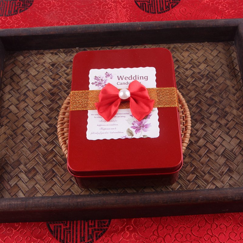 Cartoon Cute Cookie Tin Box DIY Internet Celebrity Candy Gift Storage Chocolate Packaging for Stickers Perfume Other Items