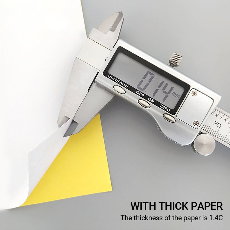 Hot sale 210*297 self-adhesive label white 100 sheets/pack printing barcode product information A4 label