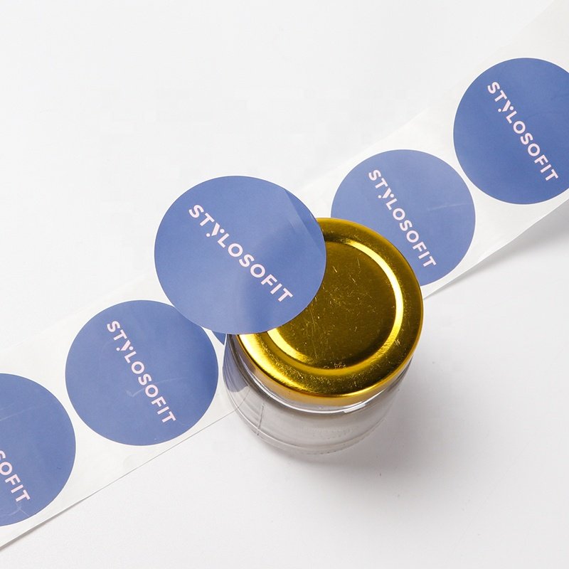 Custom printing waterproof vinyl logo sticker label sticker labels soap label and packaging