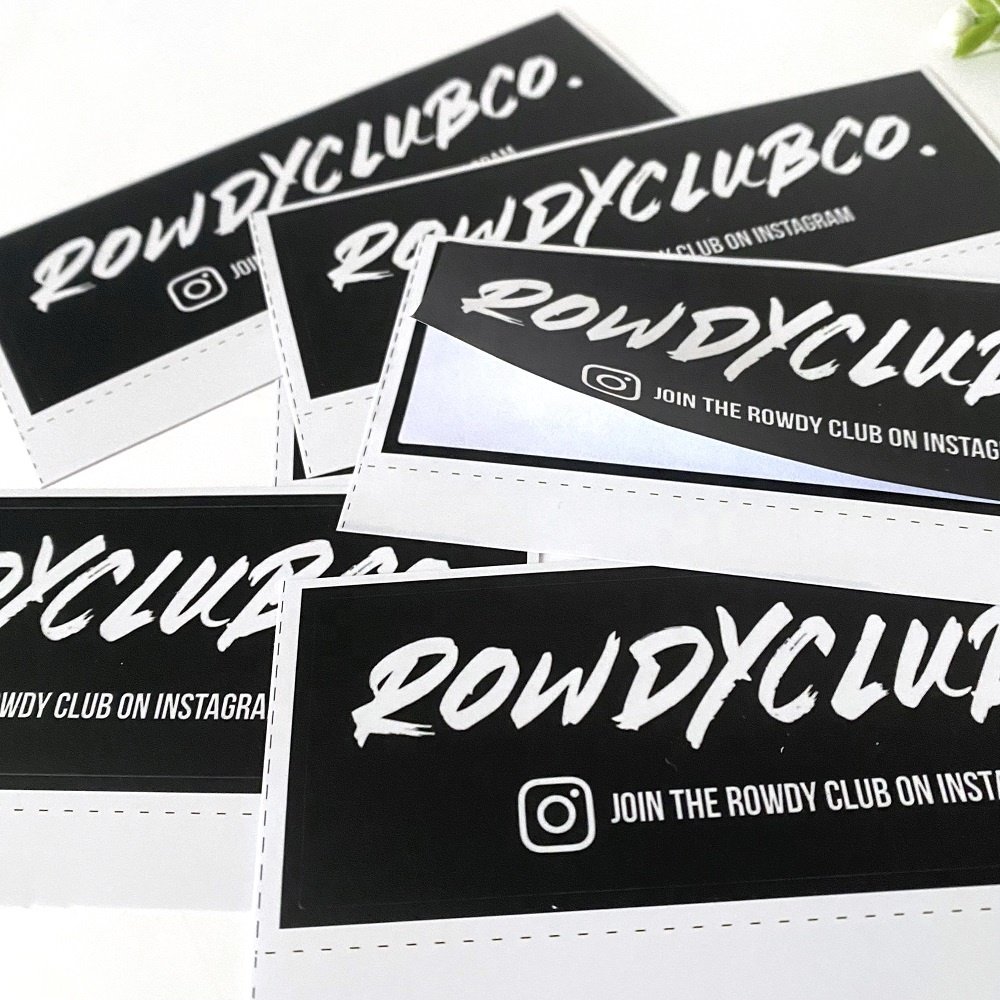 Top Selling Packaging Self Adhesive Sticker Label Custom Printed Business Stickers Sheet With Logo